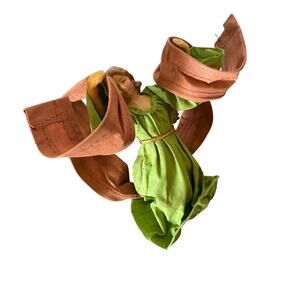 Paper Moche Angel Vintage Collectible Christmas Decoration Ornament Holiday